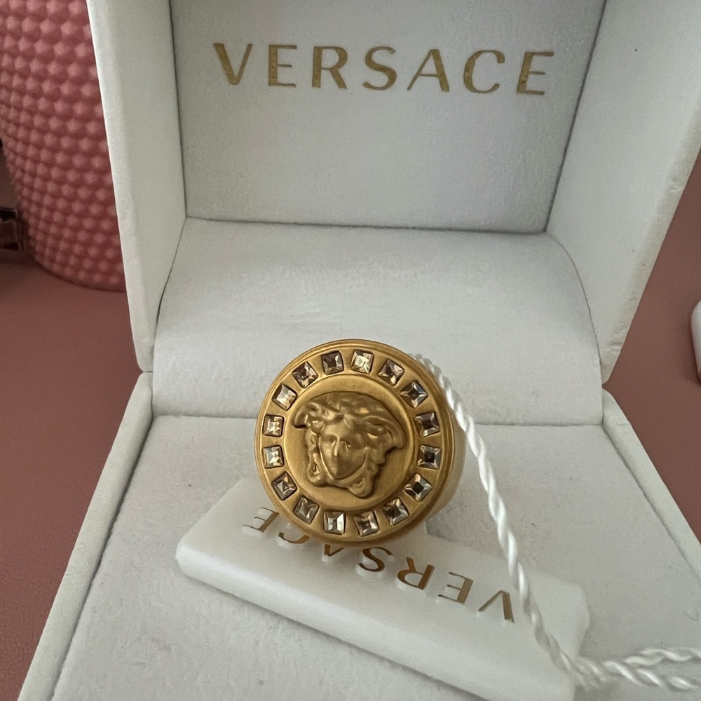 Versace Medusa Ring - Size 7.5